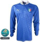 Camisa Seleção Da Itália Manga Longa - Unif. 1 - 2012 / 2013